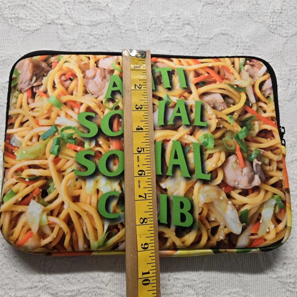 Anti Social Social Club Laptop Case Fried Rice Noodle Panda Express Chinese Food